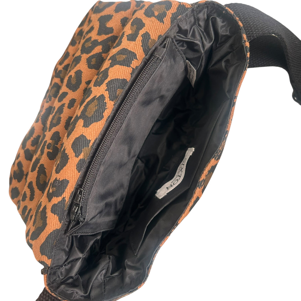 Valencia cross body bag - Brown Leopard print