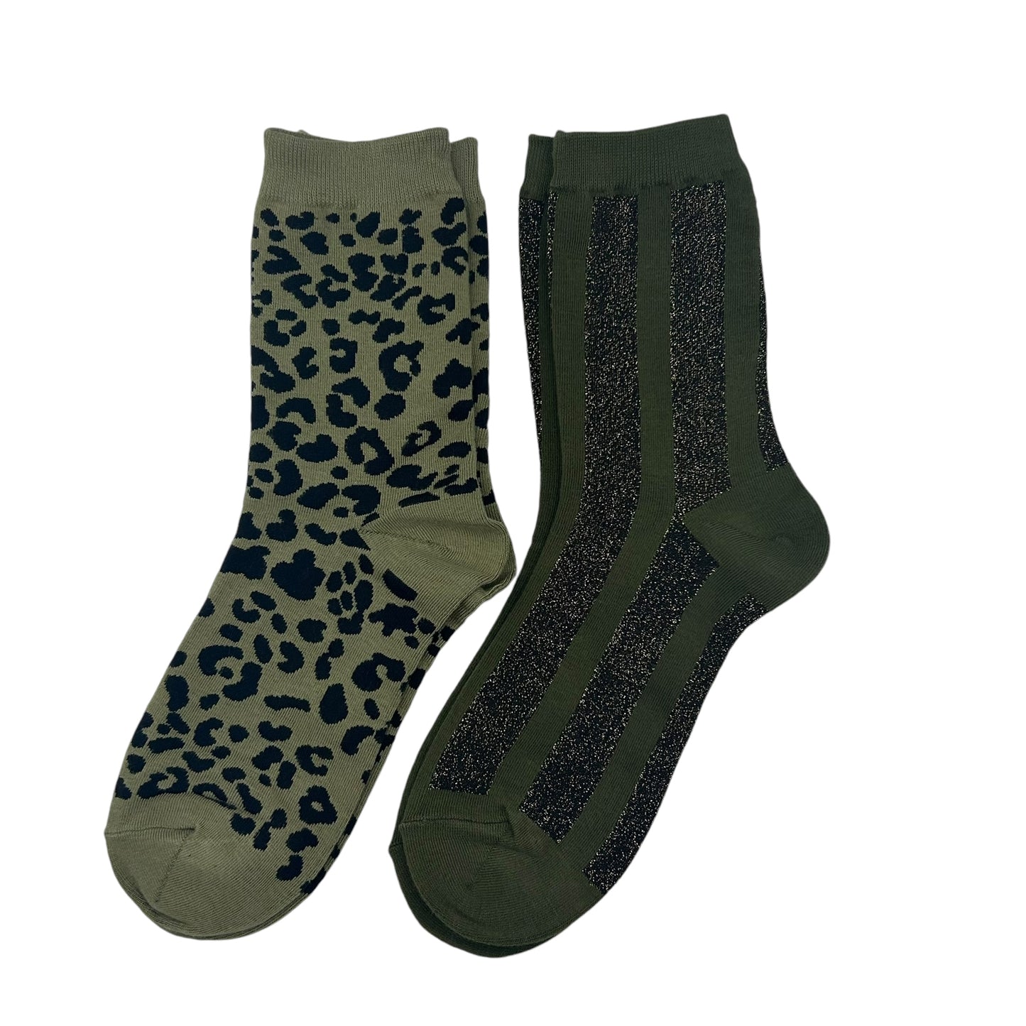 Ivy leopard and Berlin sock box duo