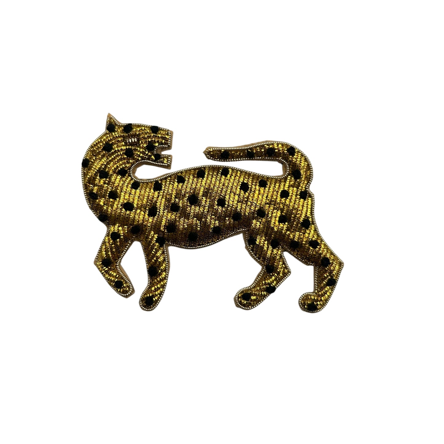 Jewellery Travel Pot in leopard print - Leopard pin