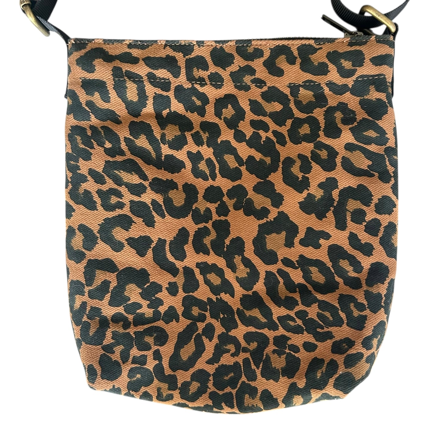 Lisbon city bag - brown leopard print