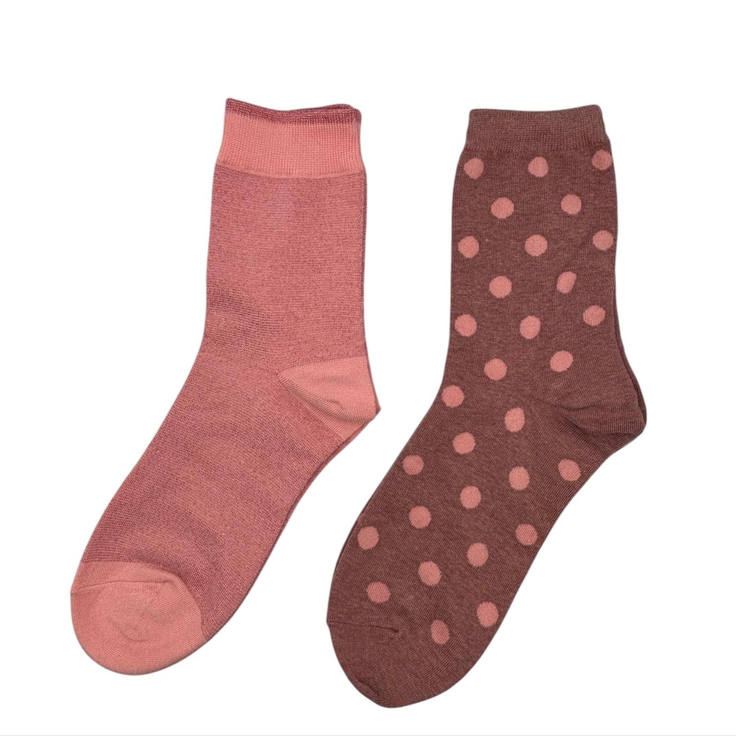 Pink Porto & Pale Pink Tokyo sock box duo with embroidered brooch
