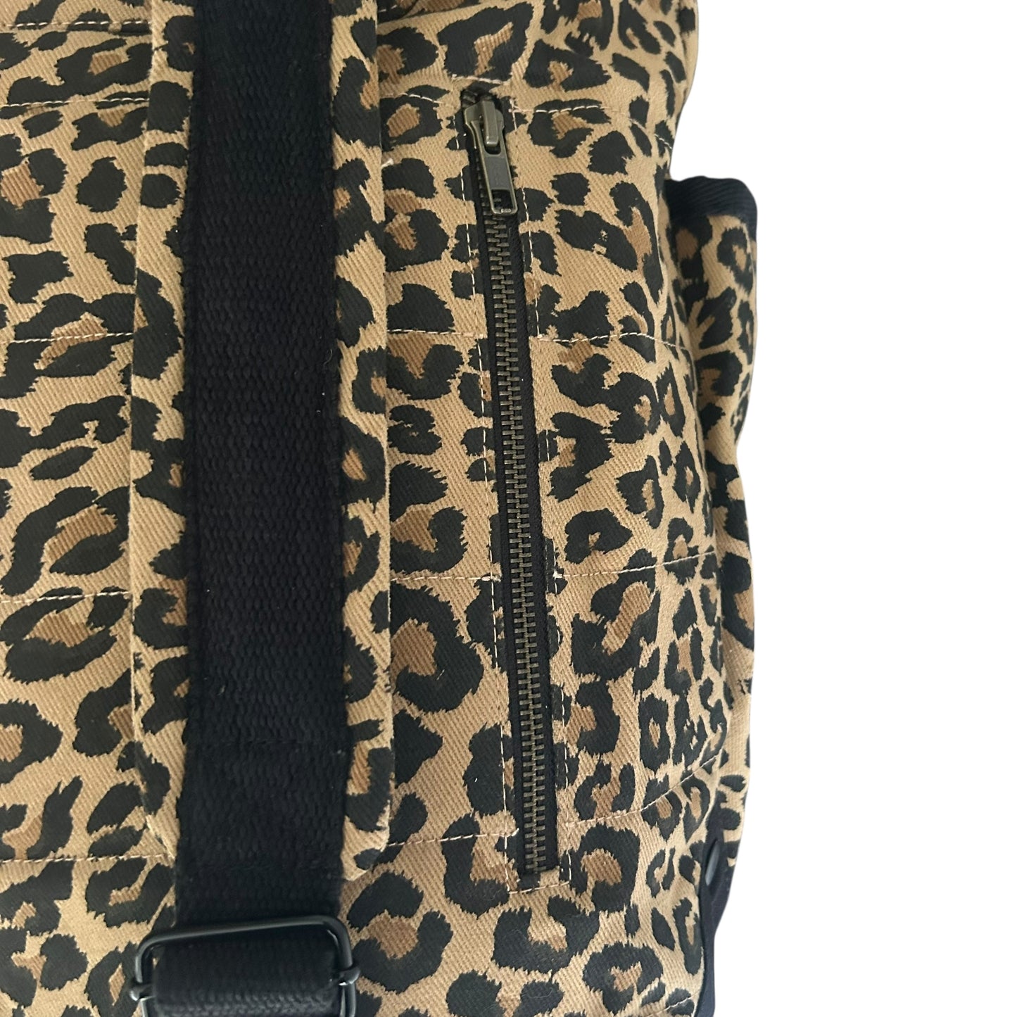 Backpack - sand leopard print