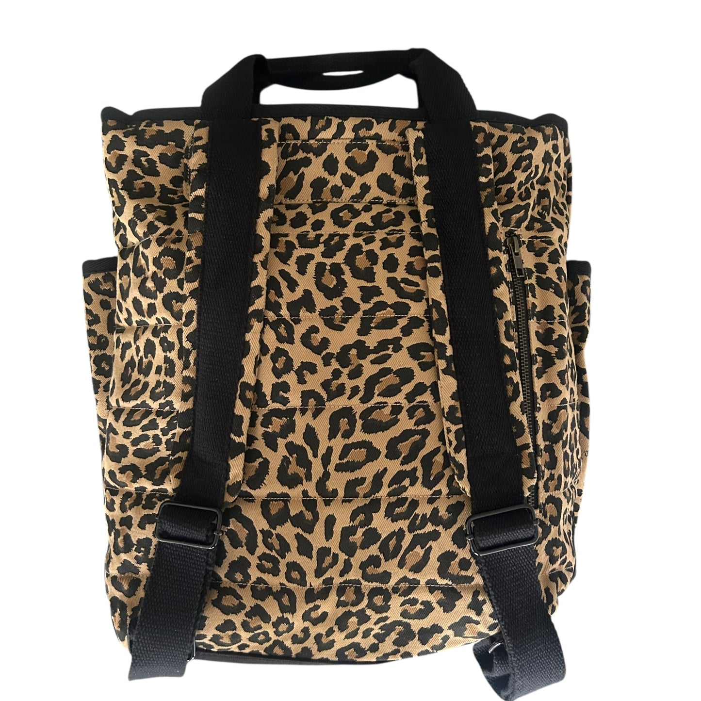 Backpack - sand leopard print