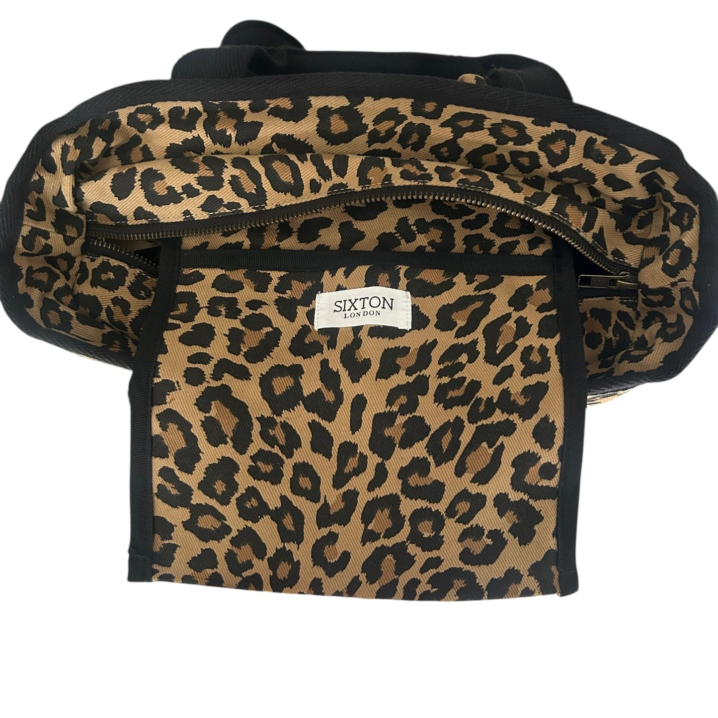 Backpack - sand leopard print