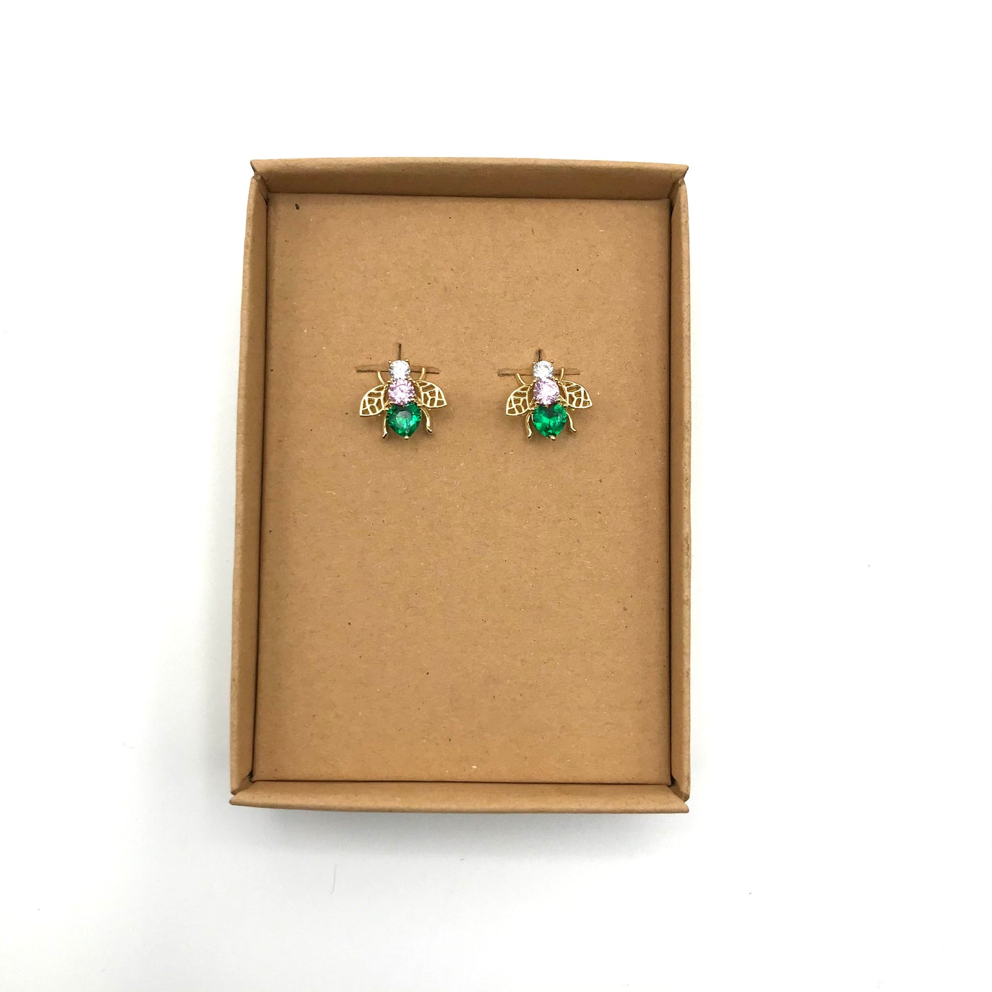 Nouveau Bejwelled Bee earrings