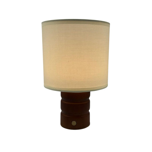 Bolt rechargeable touch lamp - Teak style