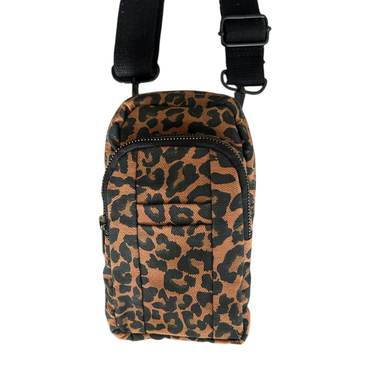 Barcelona bag - brown leopard print