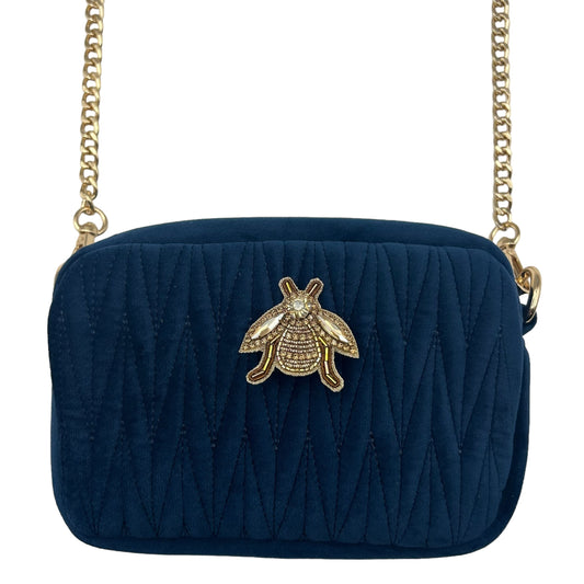 Velvet Rivington handbag in navy