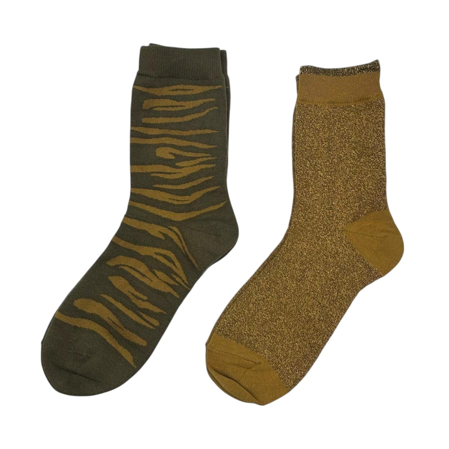 Ivy Savannah & Olive Tokyo sock box duo with embroidered brooch