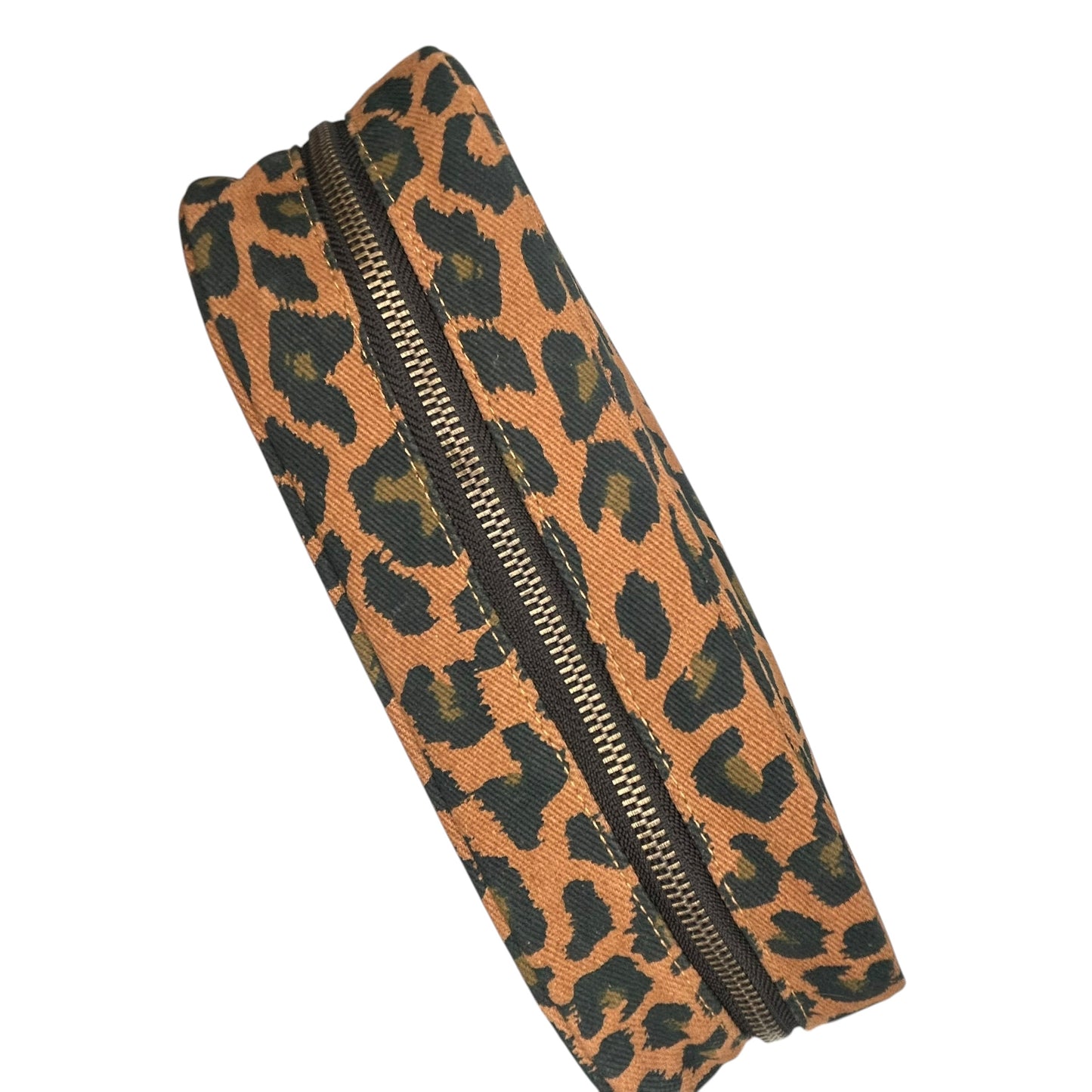 Large Leopard Print Makeup Bag