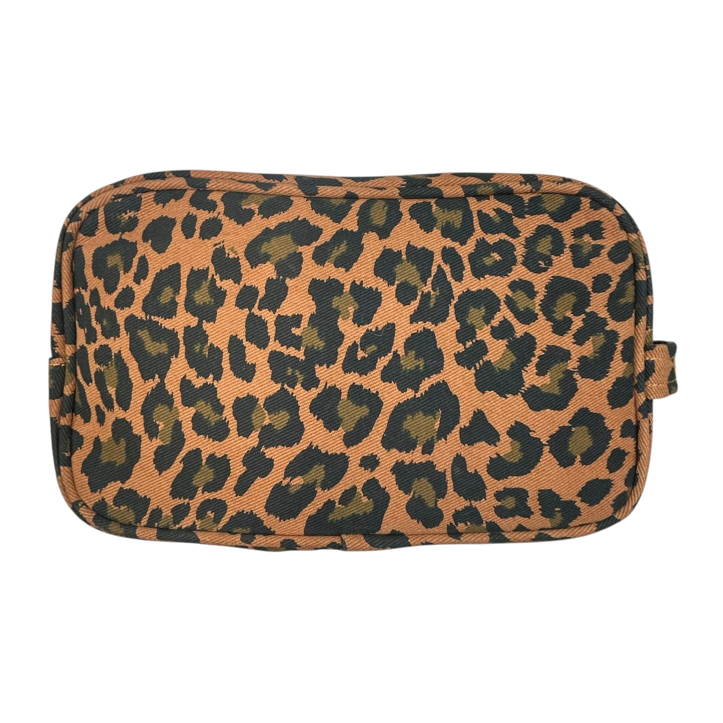 Large Leopard Print Makeup Bag