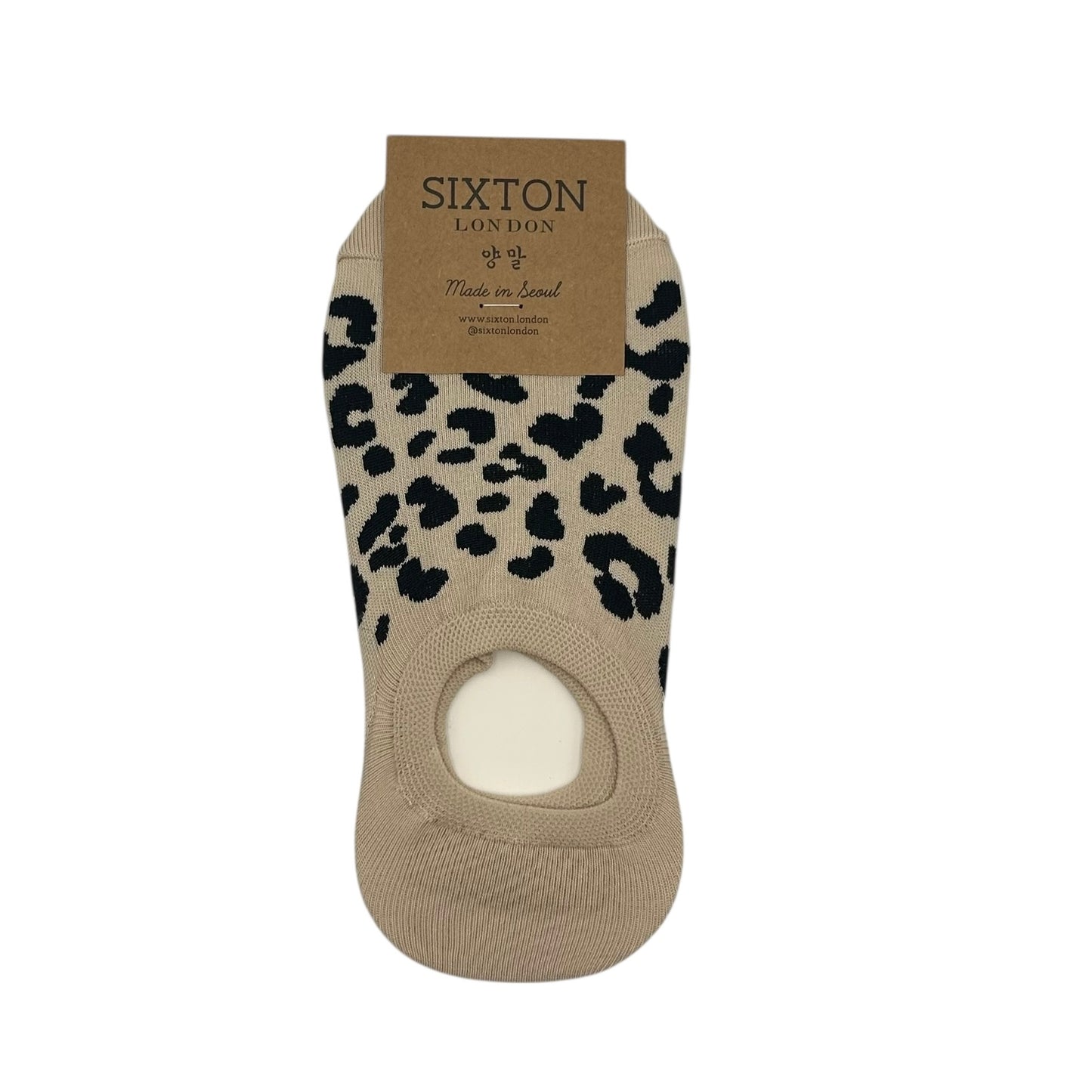 Leopard Trainer socks