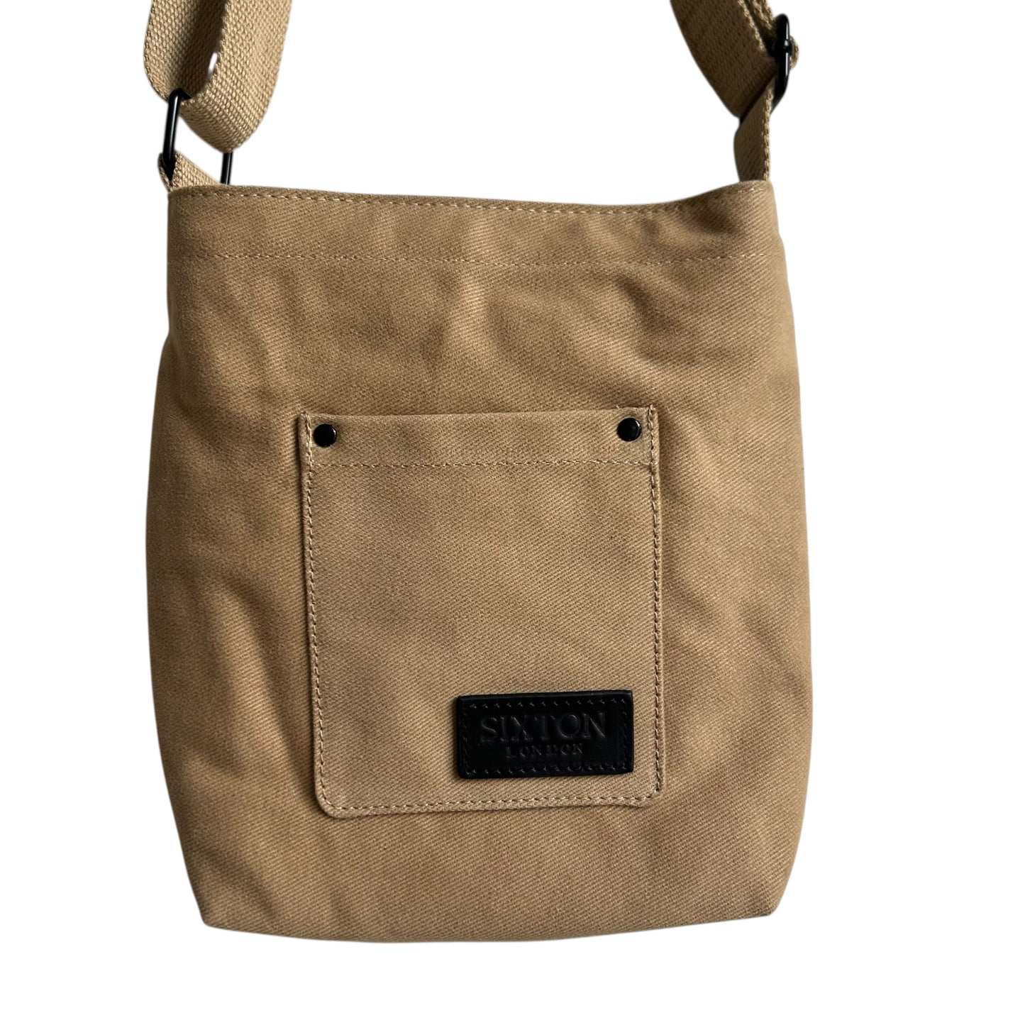 Lisbon city bag - Sand cotton canvas