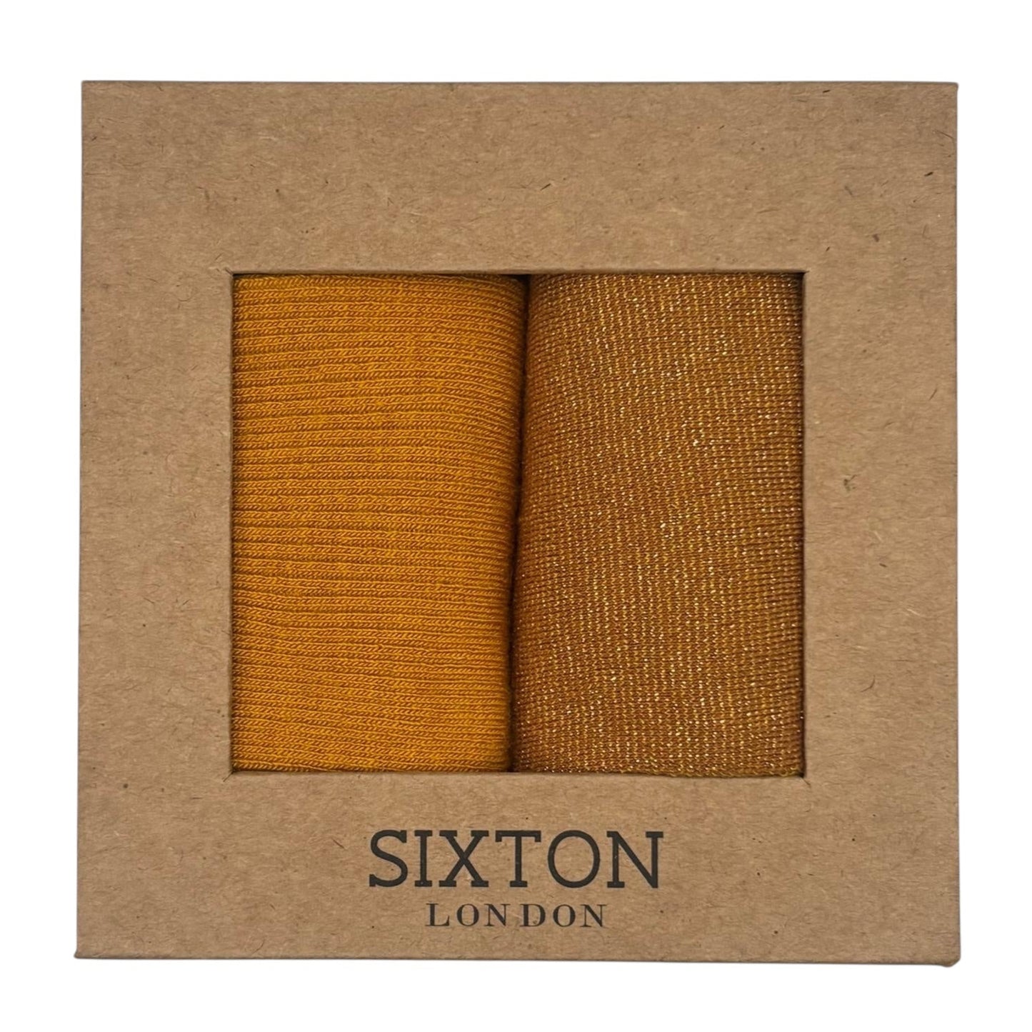 Mustard Barcelona & Tokyo sock box duo