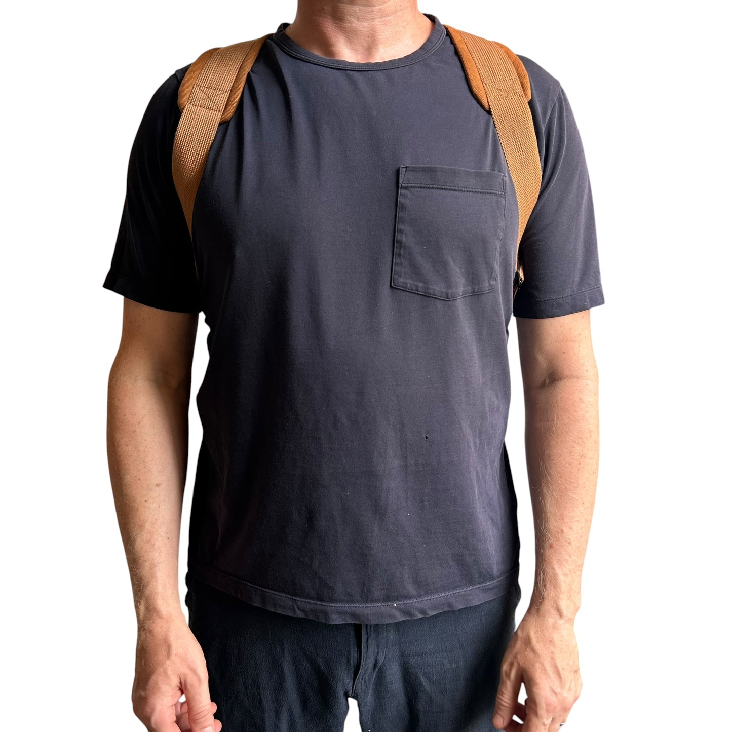 Clovelly Backpack - Brown cotton canvas