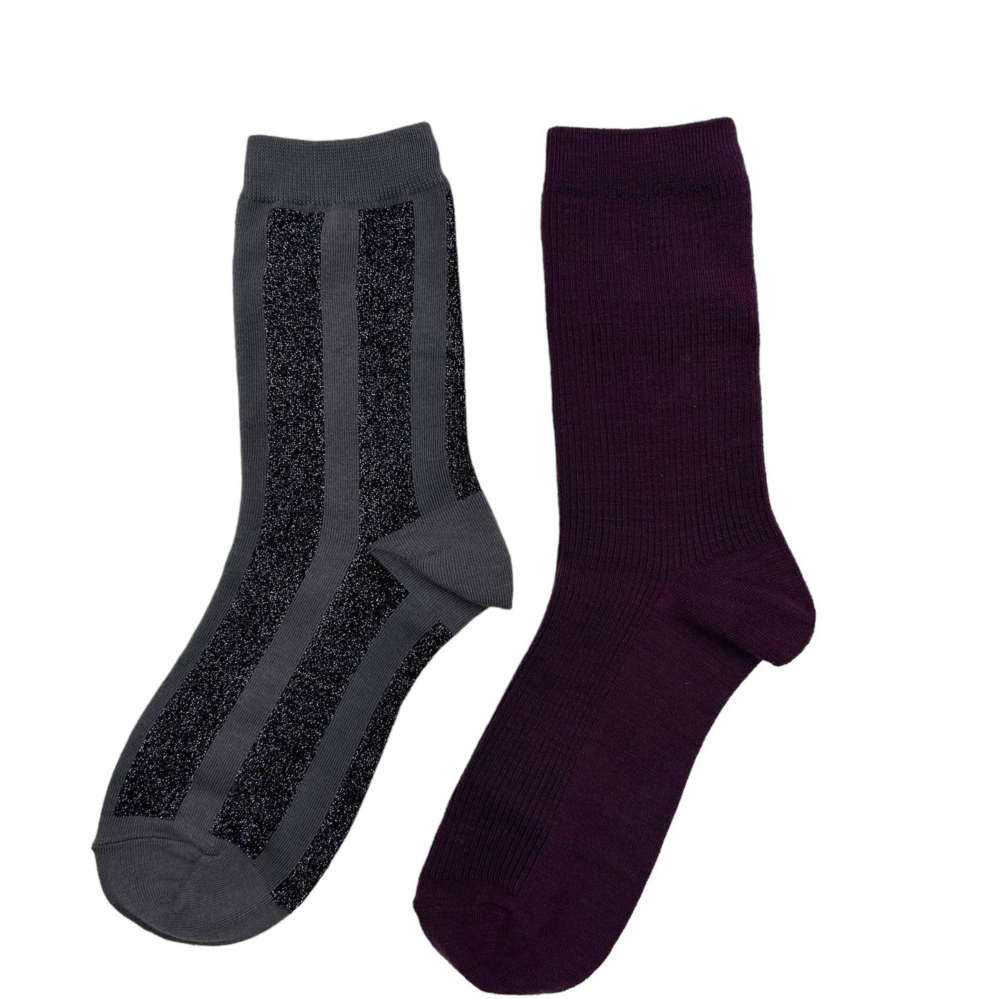 Purple Barcelona & Berlin sock box duo