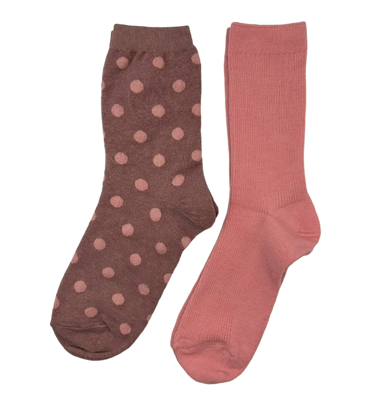 Porto Pink & Barcelona sock box duo with pin