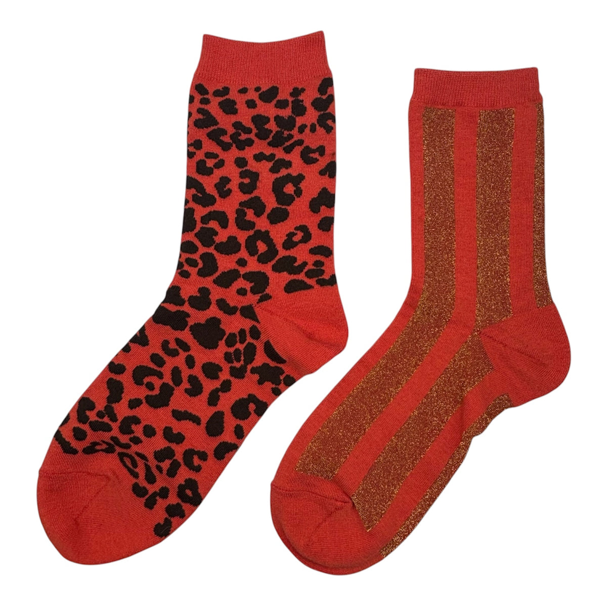 Tomato Berlin & Leopard sock box duo