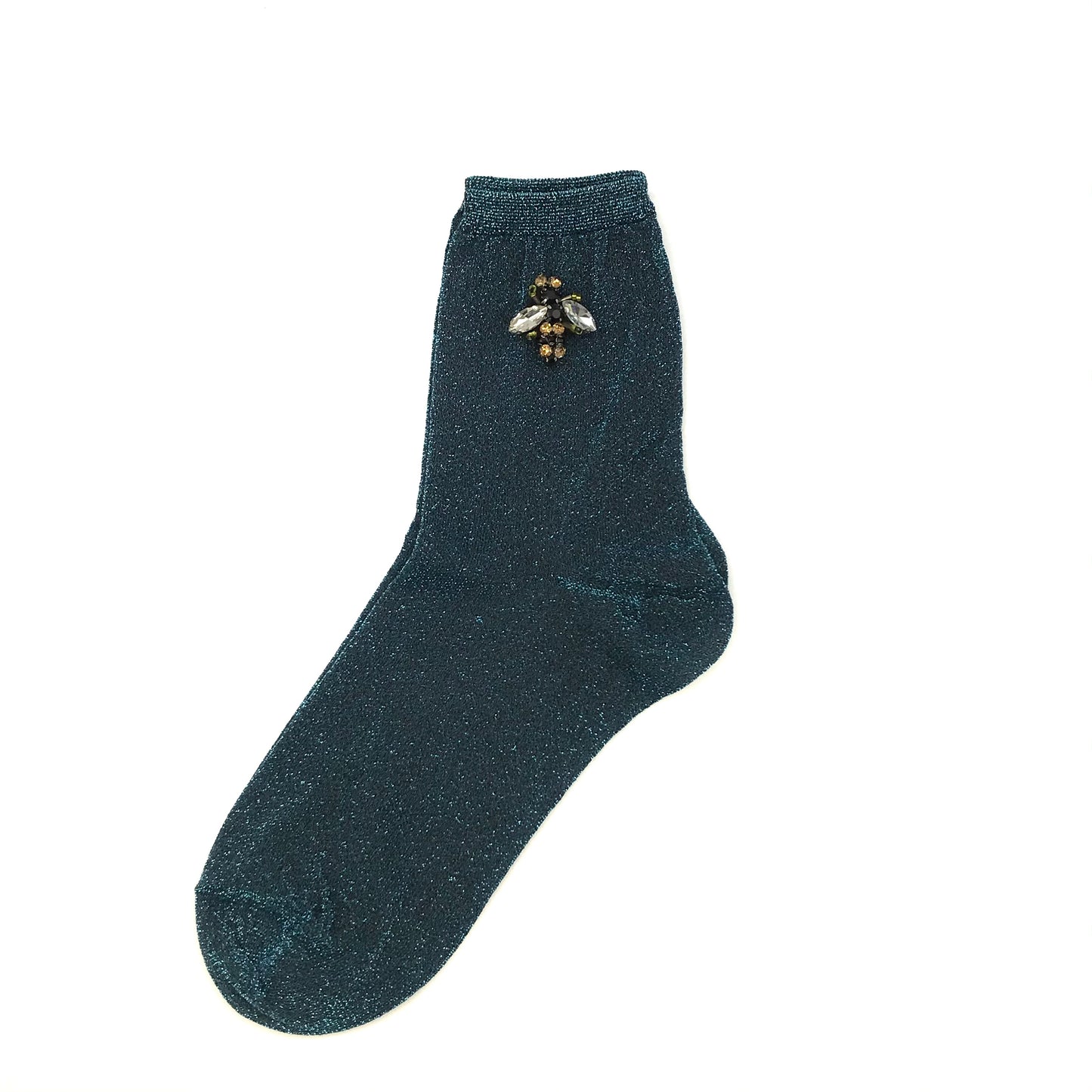 Rio socks with or without a sparkly bee pin